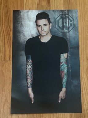 Dashboard Confessional band poster